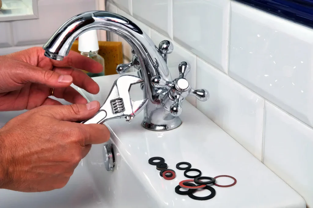 Bathroom faucet repair and fixture replacement by The Villages Plumbing Pros
